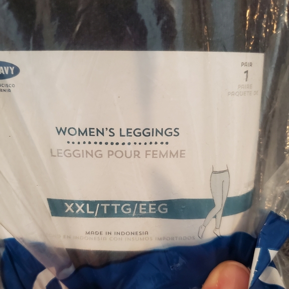 Old Navy Pants - Old Navy Women's XXL Leggings ( 2 packs) Brand New with Tags, Black, Grey